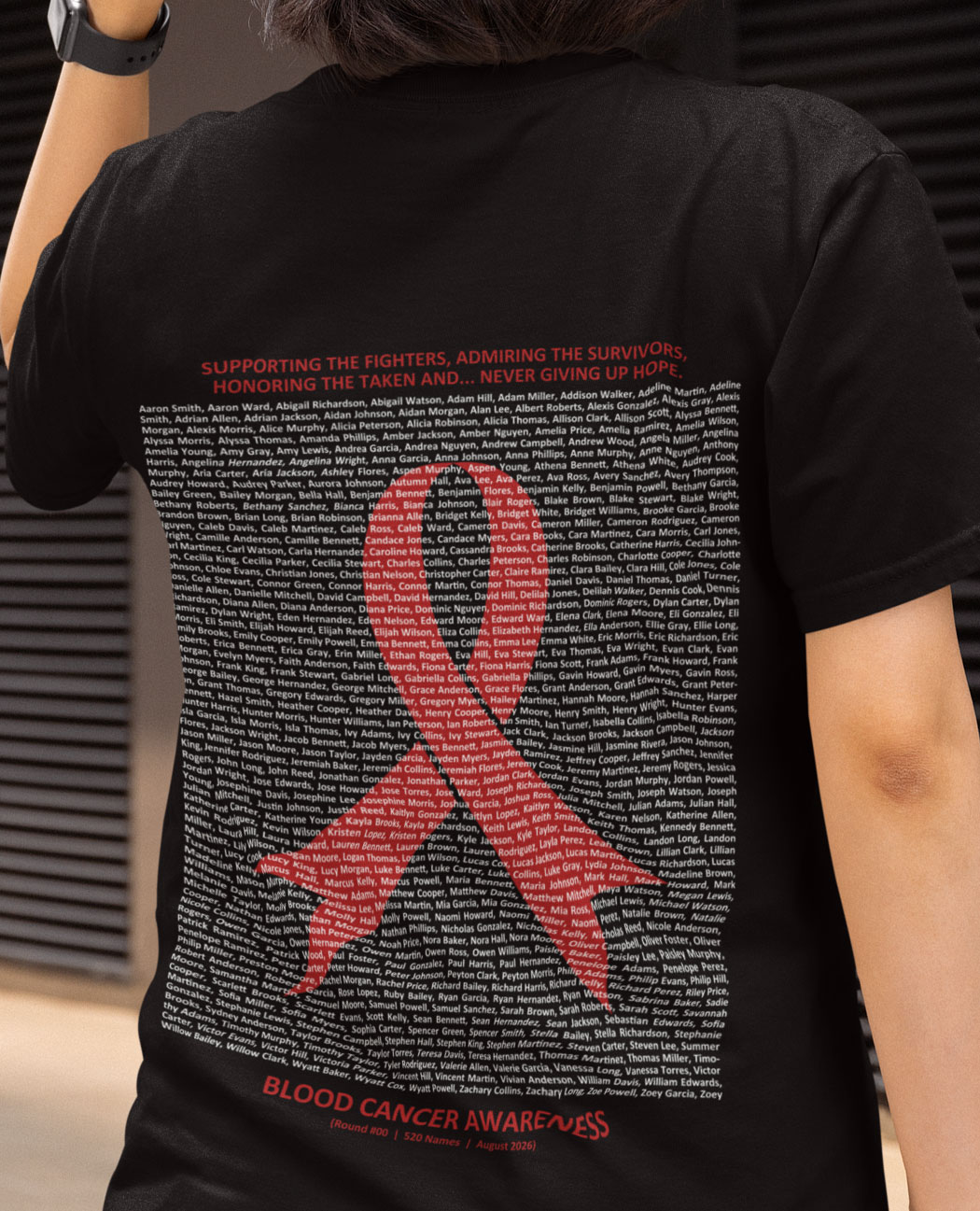 Blood Cancer Awareness Story Shirt