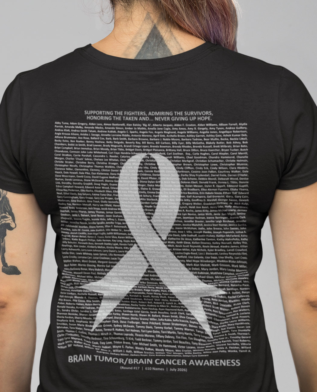 Brain Tumor/Cancer Awareness Story Shirt