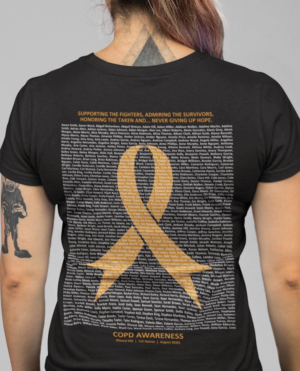 COPD Awareness Story Shirt