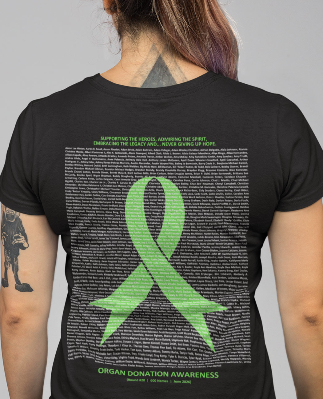 Organ Donation Awareness Story Shirt