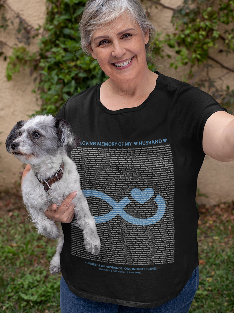 In Loving Memory of My Husband Story Shirt