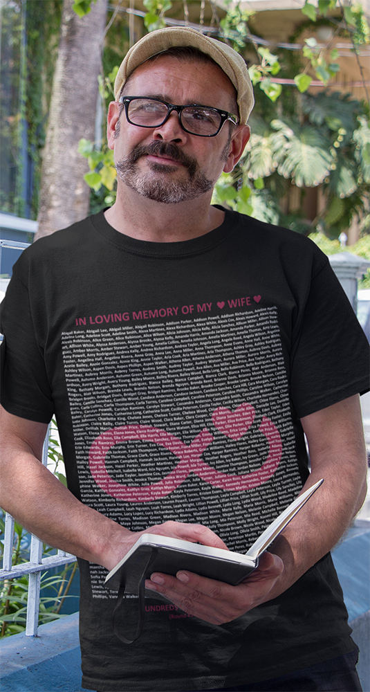 In Loving Memory of My Wife Story Shirt