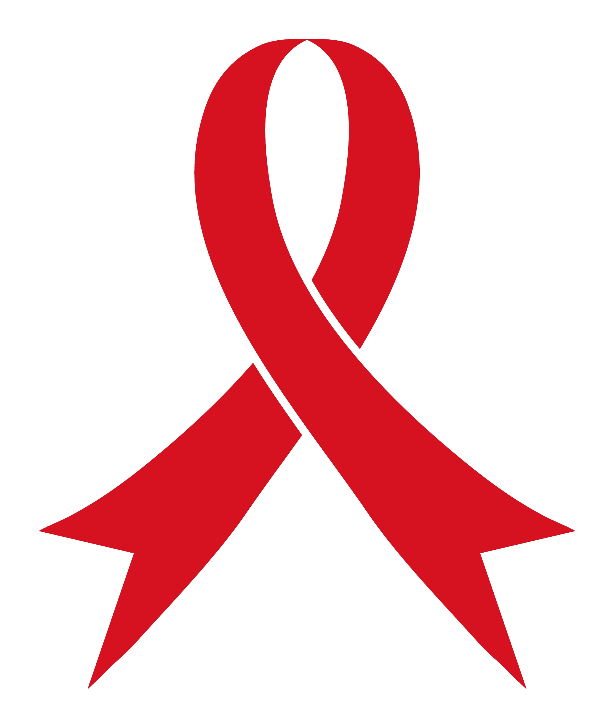 ALS awareness ribbon