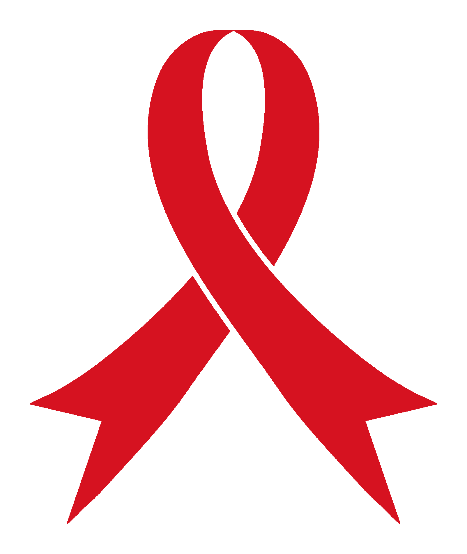 Blood cancer awareness ribbon