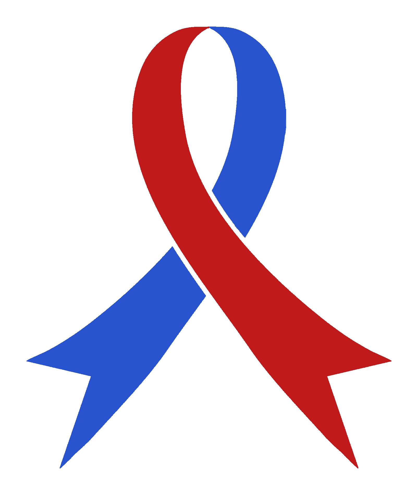 Congenital heart disease awareness ribbon