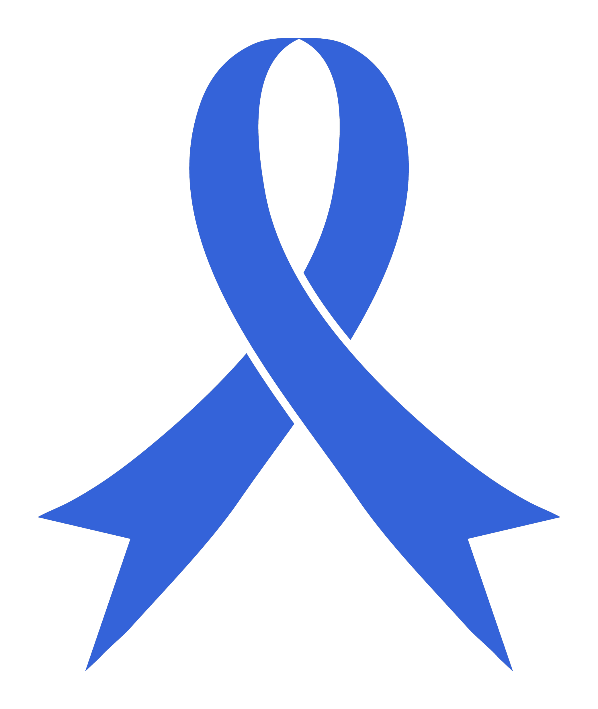 Huntington’s disease awareness ribbon