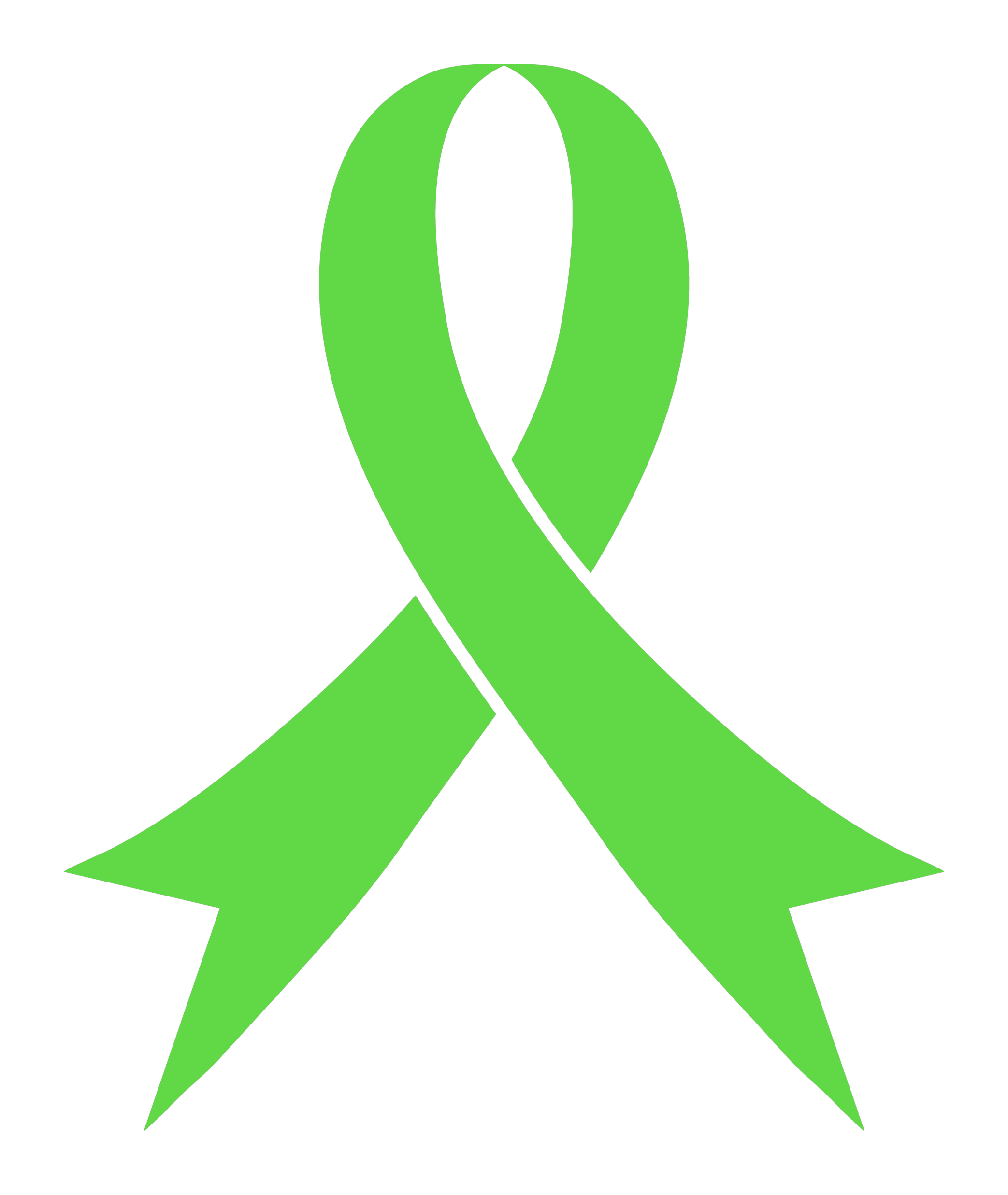 Muscular dystrophy awareness ribbon