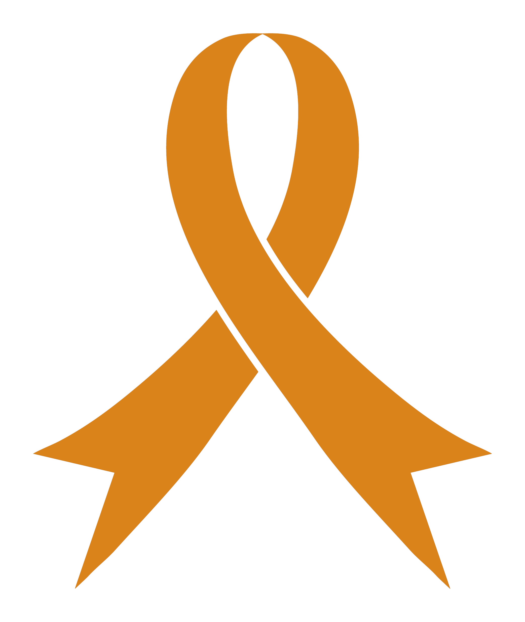 Multiple sclerosis awareness ribbon